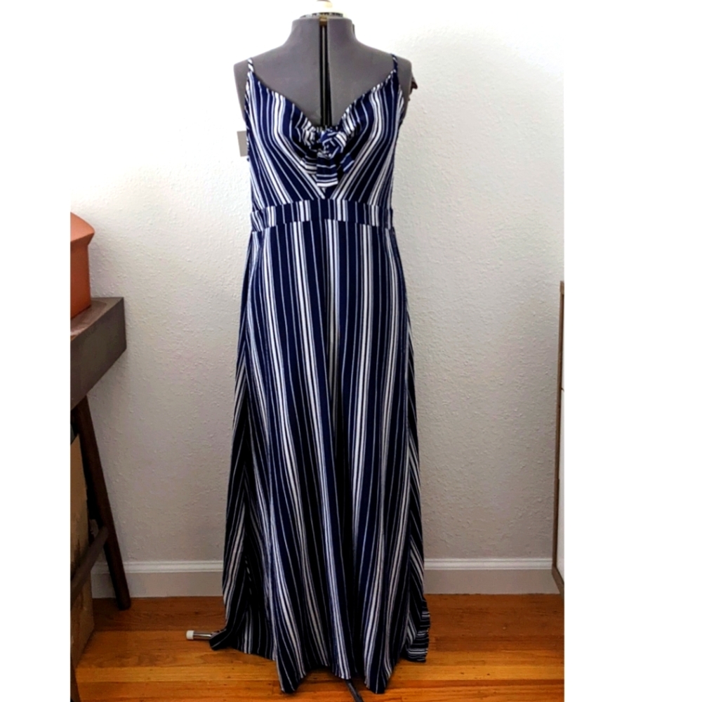 Striped Maxi Dress